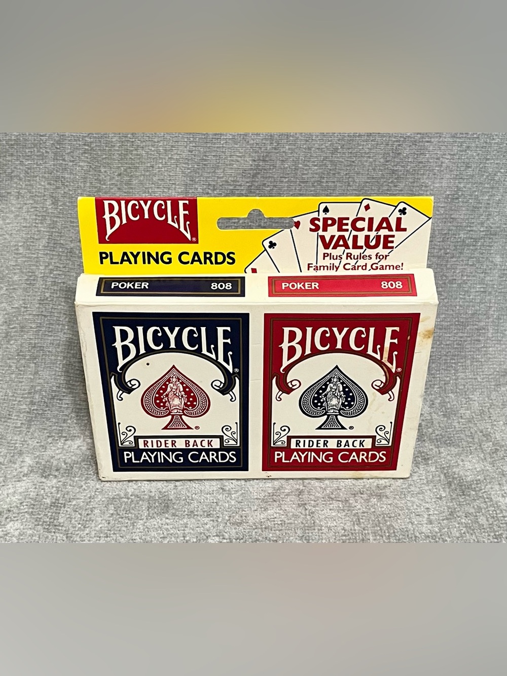 New Vintage Two Bicycle Sealed Rider Back Playing Cards IBM Aptiva Promo - Picture 11 of 11